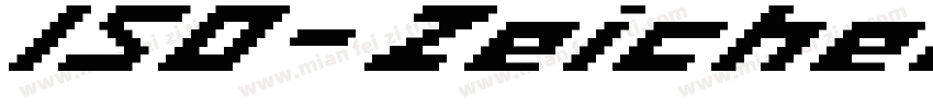 ISO-Zeichen Lidl-Fon字体转换